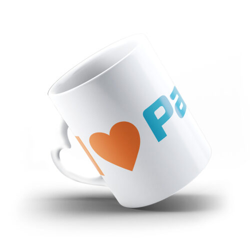 Herz-Tasse I love Radio Paloma