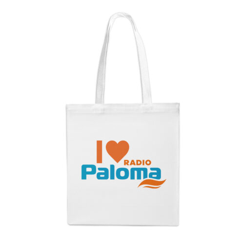 Stofftasche I Love Radio Paloma