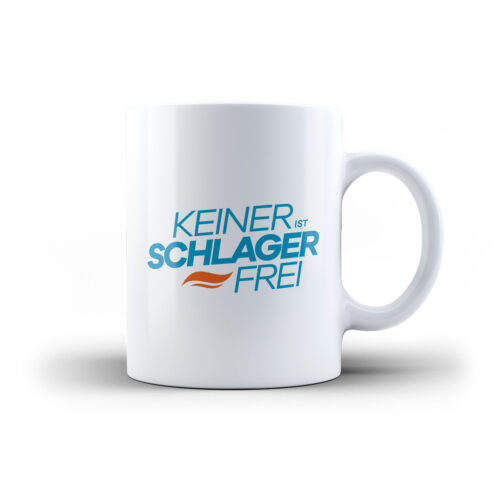 Radio Paloma Tasse Keiner ist schlagerfrei
