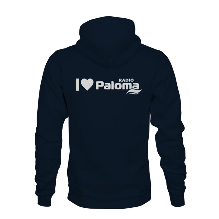 Radio Paloma ZIP-Hoodie I love Radio Paloma