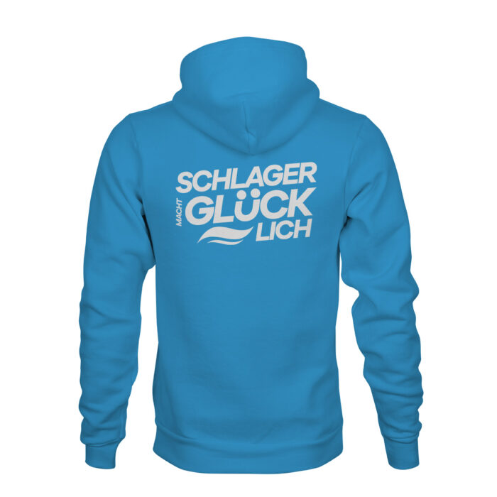 ZIP-Hoodie Unisex Schlager macht glücklich – Bild 3