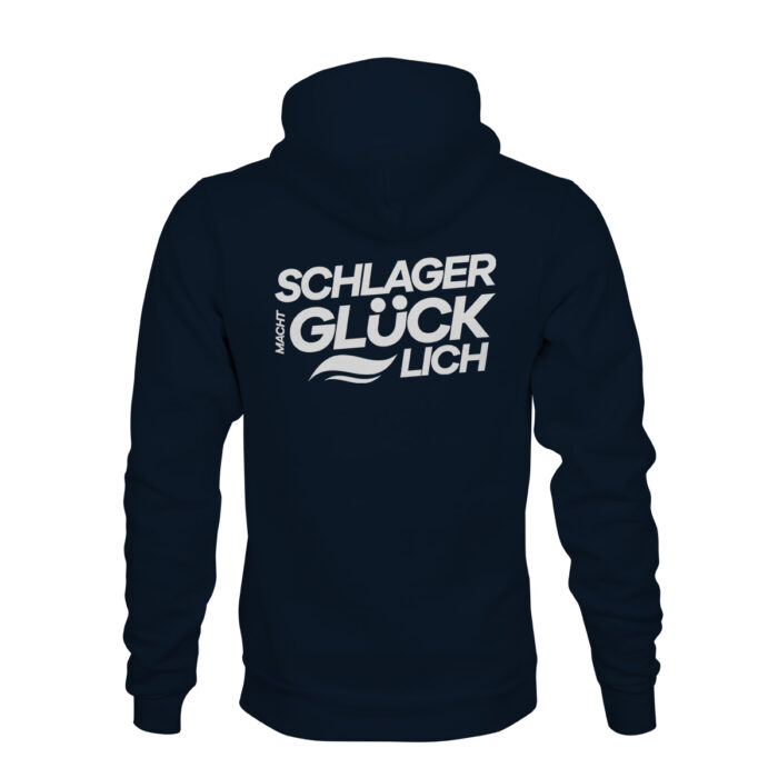 ZIP-Hoodie Unisex Schlager macht glücklich – Bild 5